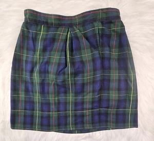LANDS END Plaid School Uniform Skirt Girls US16 13-14  - Picture 1 of 6