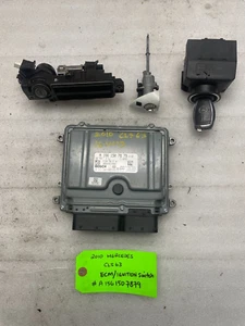 10 MERCEDES BENZ AMG CLS63 E63 W211 ENGINE COMPUTER ECU ECM KEY SET IGNITION - Picture 1 of 14