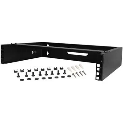 StarTech RACK-2U-14-BRACKET 2U 19" Wall Mount Rack Patch Panel Bracket Low Prof - Image 1 of 4