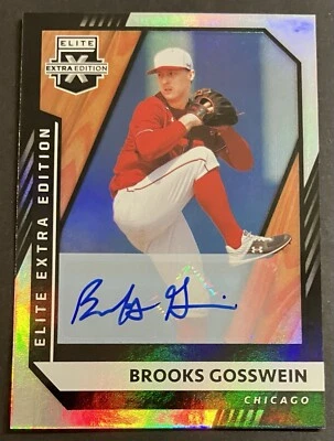 BROOKS GOSSWEIN 2021 Elite Extra Edition AUTO Autograph #124 White Sox - Image 1 of 2