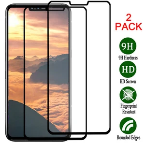 For LG V50 ThinQ 5G Premium 3D Full Cover Curved Tempered Glass Screen Protector - Picture 1 of 6