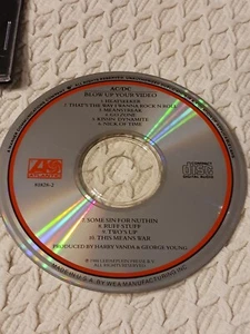 Ac/Dc : Blow Up Your Video Heavy Metal 1 Disc CD Classic Rock ONLY CD TESTED - Picture 1 of 3