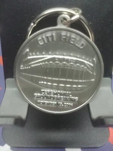 2006 Citi Field Groundbreaking New York Mets Pewter Keychain - Picture 1 of 2
