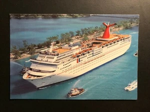 Cartolina d'epoca "La nave divertente "FANTASIA" - CROCIERA DI CARNEVALE"  - Foto 1 di 3