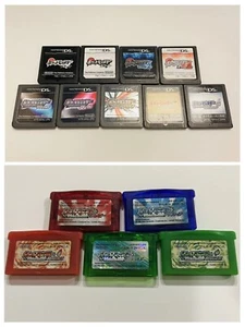 Pokemon DS Complete Set 14 lots Nintendo NDS GameBoy Advance Japanese Cartridge - Picture 1 of 17