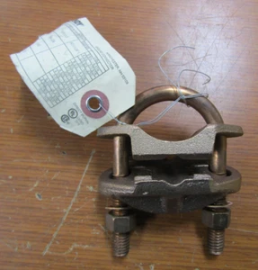 💥NEW BURNDY 1-1/4" GROUND CONNECTOR GAR164C - Picture 1 of 7