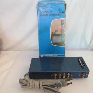 Winegard BC-210 7-db Gain FM/VHF Booster Distribution Amplifier 300 Ohm Vintage - Picture 1 of 9
