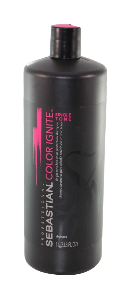Sebastian Color Ignite Shampoo Single Tone 33.8oz  New In Bottle - Image 1 of 1