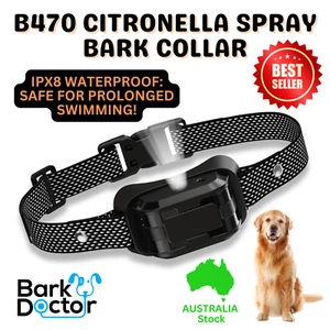 B470 Automatic Citronella AntiBark Spray Dog Barking Collar *SAFE FOR SWIMMING!! - Picture 1 of 11