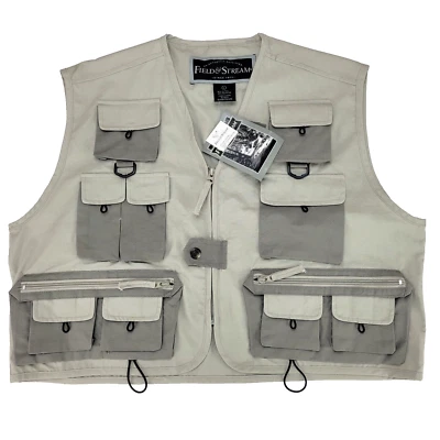 Field & Stream Fishing Vest Multi Pocket Wading Vest Size L, NWT - Image 1 of 4