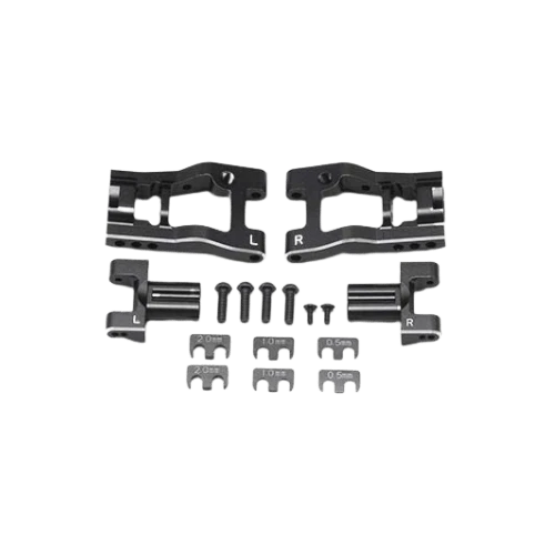 Yokomo Adjustable Rear "H" Arm Kit (Black) [Y2-008RAA] - Image 1 of 1