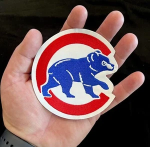Chicago Cubs Walking Cub Sleeve Emblem Patch Official Jersey MLB Home Logo - Picture 1 of 3