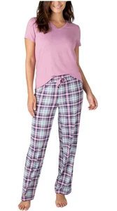 Eddie Bauer Damen Frauen 1 Teiler Pyjama Oberteil, Rosa, Small - Bild 1 von 3