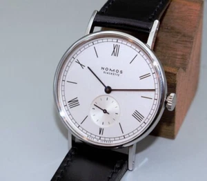 NOMOS Ludwig LD1A2W2 Small seconds Silver Dial Hand Winding Men's Watch - Picture 1 of 8