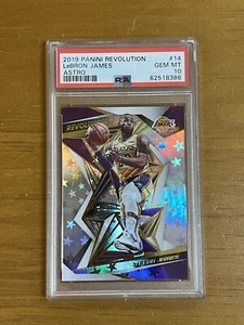 PSA 10 2019 Panini Revolution Lebron James ASTRO #14 - Picture 1 of 4