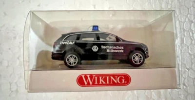 Wiking 0693 11 35 THW Audi Q7 1:87 H0 Nuovo In OVP - Immagine 1 di 2