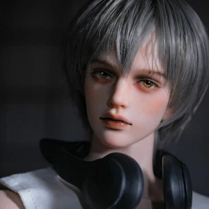 BJD 1/4 Bambola MSD Maschio Ragazzo Resina Corpo nudo + Occhi casuali + Trucco viso REGALO - Foto 1 di 9
