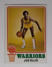 1973-74 Topps #171 Joe Ellis Golden State Warriors