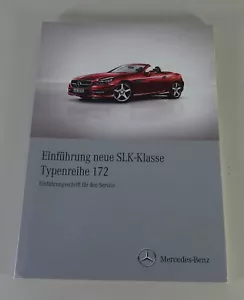 Werkstatthandbuch / Einführungsschrift Mercedes SLK 200 250 350 / R172 von 2001 - Bild 1 von 5