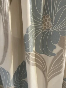 70% Off John Lewis MTM CURTAIN Large 107” Extra Wide X 84” Long & Tieback, Door? - Picture 1 of 23