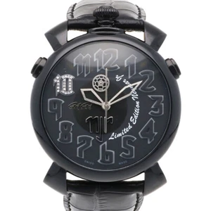 Gaga Milano manuale sin 46 Watches 5099 Stainless Steel neymar limited used - Picture 1 of 5