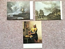3 x NEW Netherlands Art Paintings  Postcard Prints VERY CLEAN