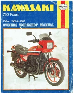 KAWASAKI KZ/Z750 (E1-E3 H1-H3 L1 L2 N1 P1 R1) 1980-82 OWNERS WORKSHOP MANUAL - Picture 1 of 1
