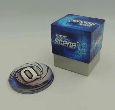 James Bond 007 Scene It The DVD Game Replacement Trivia & Q Cards w/ Box 2004 - Image 1 of 4