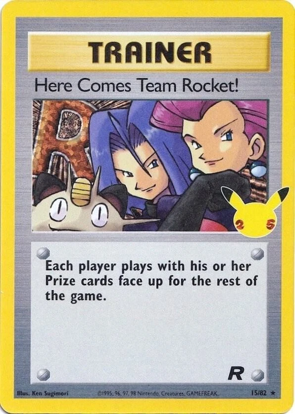 Pokemon TCG - Here Comes Team Rocket! 15/82 Celebrations Classic Collection NM - Image 1 of 1