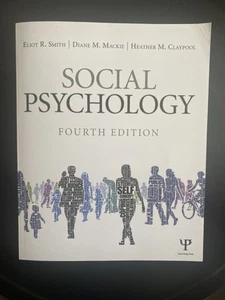 ‘NEW’ Social Psychology by E. Smith, H. Claypool | 4th Ed. | Psychology | PB - Picture 1 of 6