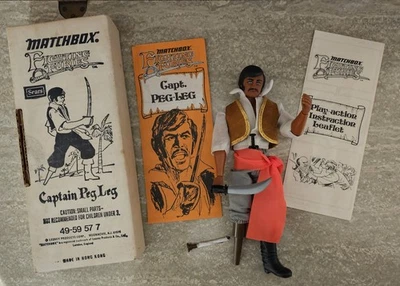 Captain Peg Fighting Furies Catálogo Sears Excl. Figura de acción Matchbox sin usar, en caja Foto 1 de 4