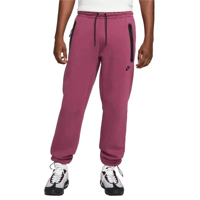 Nike Tech Fleece Open Hem Pants Joggers Rosewood Purple DQ4312-653 LARGE - Image 1 of 4