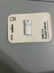 USB 3.0 Flash Drive, 32 GB For Mac OS Windows & Linux (TE-U332GB-R) - Afbeelding 1 van 2