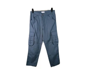Jack Will Cargohose Herren Größe 32 W 32 L Blau Gerades Bein Relaxed Fit Utility - Bild 1 von 18