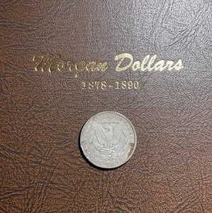 1887 Morgan Dollar (Circulated) Philadelphia Mint - 90% Silver - Picture 1 of 4