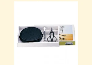 Juego de herramientas DDP Kikuwa Bonsai tijeras 210 mm, pinzas 210 mm, soporte giratorio 190 mm - Imagen 1 de 1