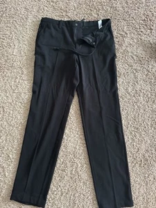 Quince Black Ponte Pants Black - Boot Cut - Regular - 32" Inseam Stretchy - Picture 1 of 6