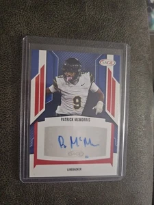 Tarjeta autógrafa roja Sage Hit Patrick Mcmorris 2024 Miami Dolphins  - Imagen 1 de 2