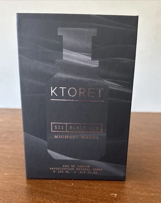 Ktoret Black Tie 511 By Michael Malul 3.4oz 100ml Eau de Parfum Men NEW SEALED - Image 1 of 4