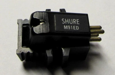 Cartucho de tocadiscos Shure M91ED de colección con lápiz óptico de repuesto nuevo - ¡suena muy bien! Foto 1 de 4