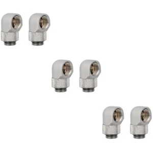 3 Pack Rotating Elbow Joint Water Cooling Tube Fittings Computer Travel - Afbeelding 1 van 12
