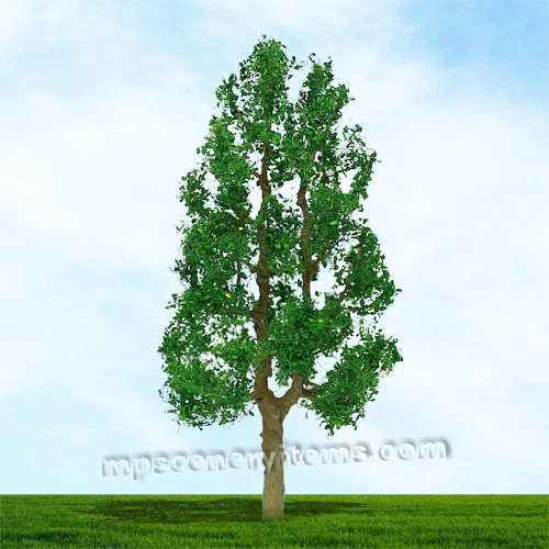 MP SCENERY 4 Alder N Scale Architectural Model Trees Model Railroad Layout - Image 1 of 1