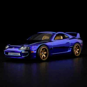 2024 Hot Wheels RLC 1997 Toyota Supra Blue HWF07 - Picture 1 of 20