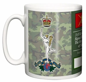 British Army 3 UK Division Signal Regiment The Royal Corps of Signals Tea Mug - Picture 1 of 4