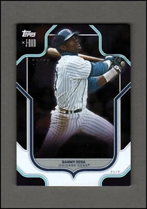 2023 Topps X J-Rod Purple #54 Sammy Sosa Cubs 25/75 - casi nuevo-como nuevo - Imagen 1 de 1