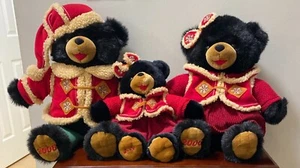 Dan Dee Collector's Choice Snowflake Teddy Family - Picture 1 of 12