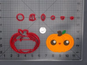 Halloween - Pumpkin Jack O Lantern 266-F556 Cookie Cutter Set - Picture 1 of 2