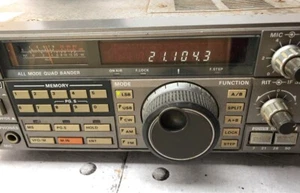 Kenwood TS-670 All Mode Ham Radio Nadajnik-odbiornik Testowany z jednostką główną Przewód zasilający DC - Zdjęcie 1 z 18