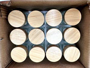 12 GLAS GEWÜRZGLÄSER MIT SHAKER DECKEL VORRATSFLASCHEN BEHÄLTER TÖPFE LUFTDICHT - Bild 1 von 10