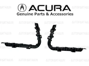 NEW OEM 09 - 14 ACURA TL FRONT BUMPER DRIVER & PASSENGER FENDER BRACKET HOLDER - Picture 1 of 3
